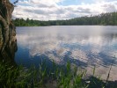 Озеро Бобровское с места рыбалки